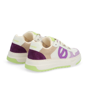NO NAME Zapatillas de Piel Snassme multicolor