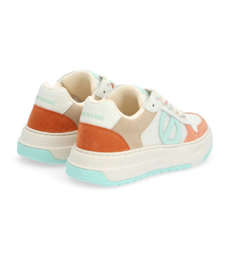 NO NAME Zapatillas de Piel Snassme multicolor