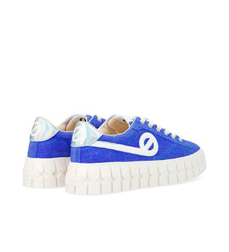 NO NAME Play trainers in blue sunlight reactive canvas