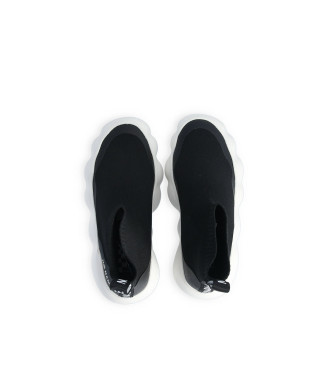 NO NAME Scarpe sportive stile calzino Gong sock con suola ultraleggera nera