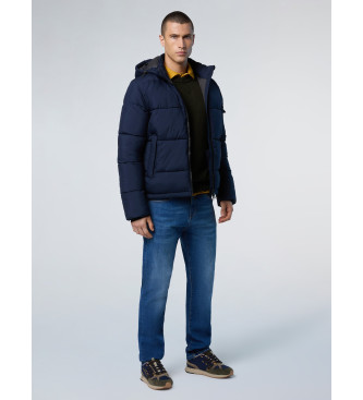 North Sails Navy quilted coat