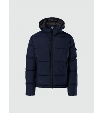 North Sails Navy quilted coat