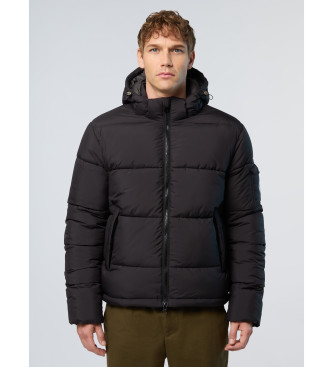 North Sails Black quilted coat