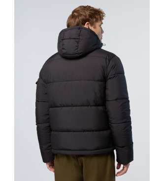 North Sails Black quilted coat