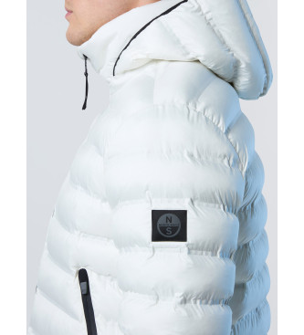 North Sails White feather coat