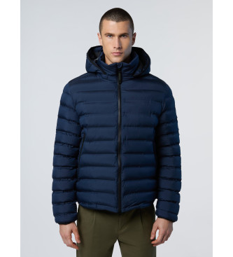 North Sails Navy feather coat