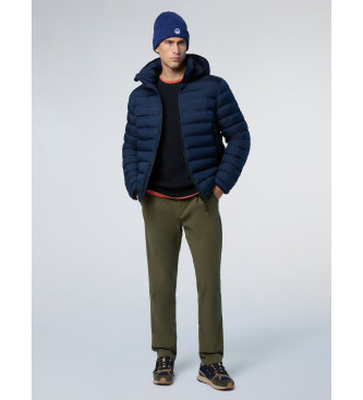 North Sails Navy feather coat