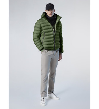 North Sails Green feather coat