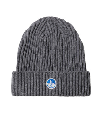 North Sails Gorro logotipo gris