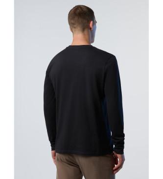 North Sails Camiseta Basic Bollo negro