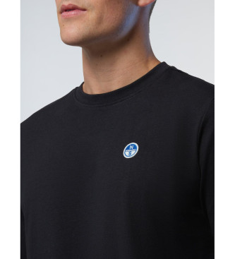 North Sails Camiseta Basic Bollo negro