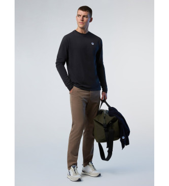 North Sails Basic Bollo T-shirt sort