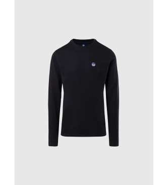 North Sails Camiseta Basic Bollo negro