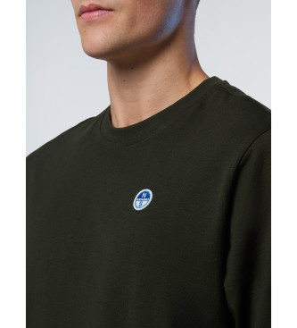 North Sails T-shirt Basic Bollo Sleeve zielony