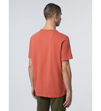 North Sails Camiseta con estampado naranja