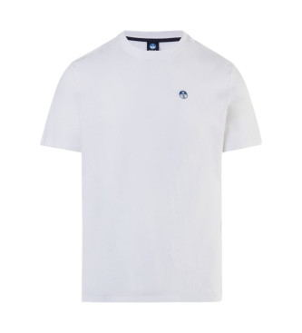 North Sails T-shirt met witte logopatch