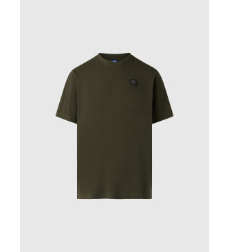 North Sails Grnes Stretch-Jersey-T-Shirt