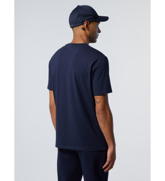 North Sails T-shirt a maniche corte blu navy