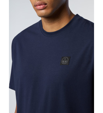 North Sails T-shirt a maniche corte blu navy