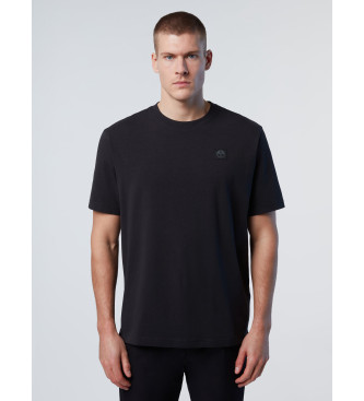 North Sails Camiseta de punto elstico negro