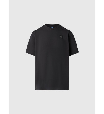 North Sails Svart stretchig stickad T-shirt