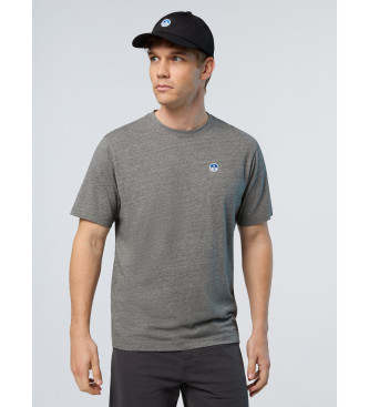 North Sails Mouw Basic Bollo T-shirt grijs