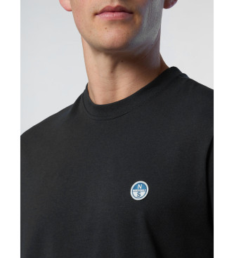 North Sails Sleeve Basic Bollo T-shirt noir