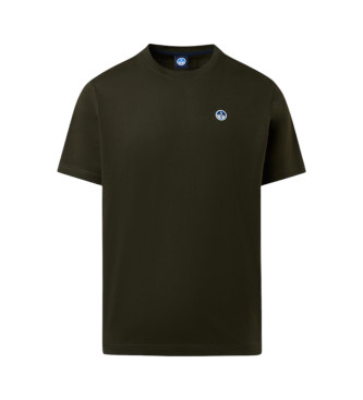 North Sails T-shirt Manches Basic Bollo vert