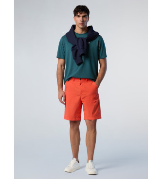 North Sails T-shirt Manches Basic Bollo vert 