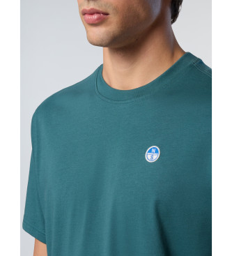 North Sails T-shirt Manches Basic Bollo vert 