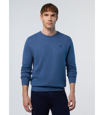 North Sails Rollkragenpullover 12 Gg blau