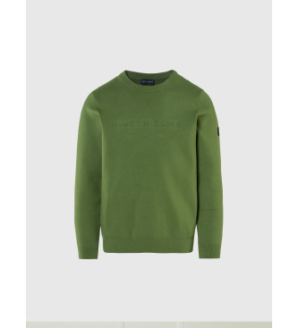 North Sails Jersey Crewneck 12 Gg verde