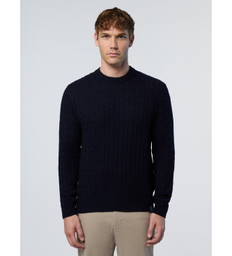 North Sails Crewneck trui 7Gg marine