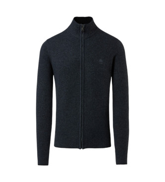 North Sails Jersey Full Zip 7Gg gris oscuro