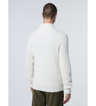 North Sails Jersey Half Zip 5Gg  blanco