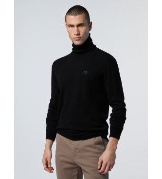 North Sails Jersey Turtle Neck 12Gg negro