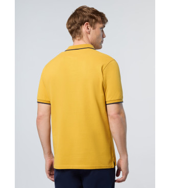 North Sails Polo con logo giallo