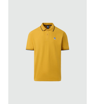 North Sails Polo con logo giallo