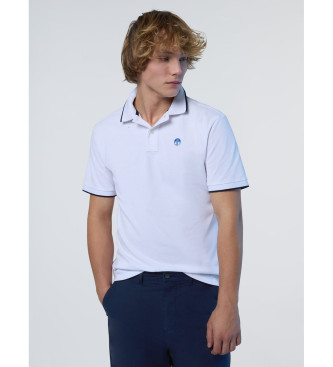 North Sails Polo con logotipo blanco