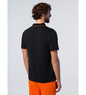 North Sails Polo shirt with logo on collar  