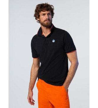 North Sails Polo shirt with logo on collar  