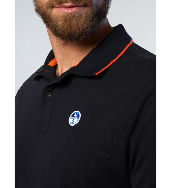 North Sails Polo shirt with logo on collar  