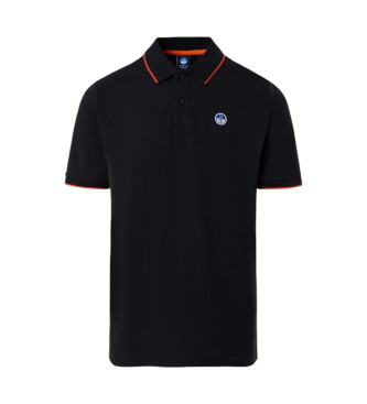 North Sails Polo shirt with logo on collar  