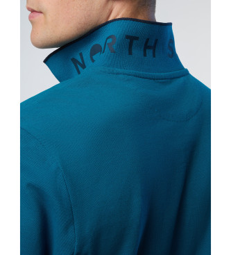 North Sails Poloshirt met blauw kraaglogo