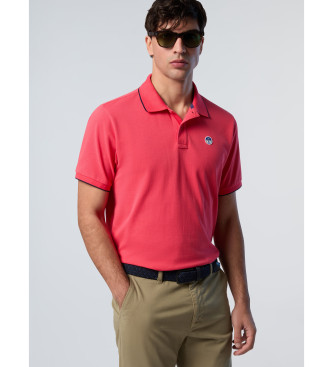 North Sails Polo shirt with red collar logo