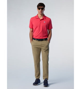 North Sails Polo shirt with red collar logo