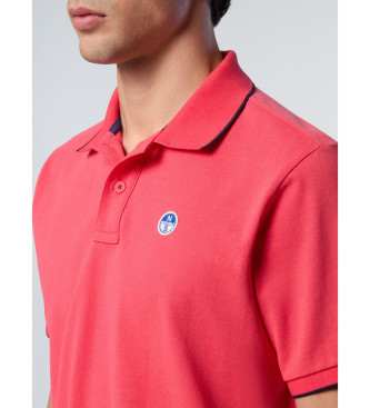 North Sails Polo shirt with red collar logo