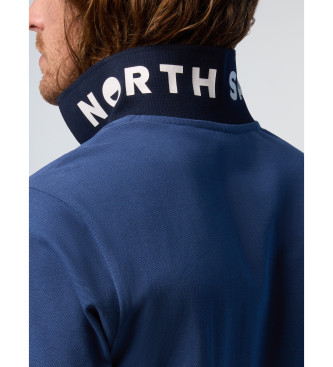 North Sails Polo blu a maniche corte