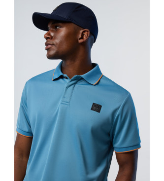 North Sails Polo blu a maniche corte