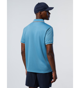 North Sails Polo blu a maniche corte